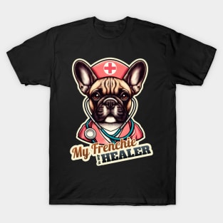 Frenchie nurse T-Shirt